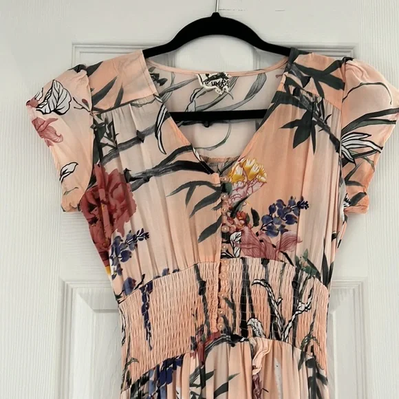 FLORAL MAXI DRESS - Picture 2 of 6